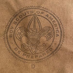 Vintage Scouts of America Canvas 573 Haversack